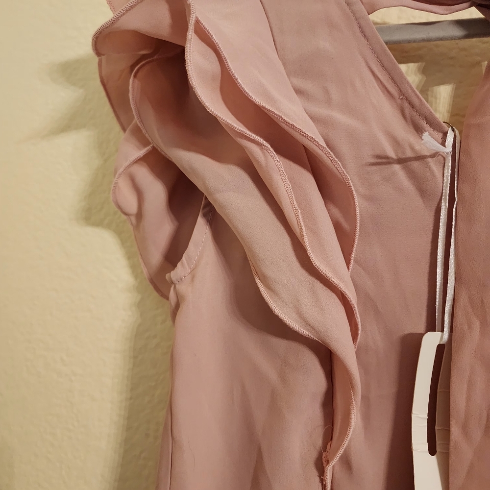 NWT Love Letter Collection Ruffled Blouse - Picture 6 of 6